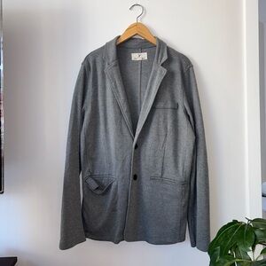 Vintage cardigan with elbow patches
